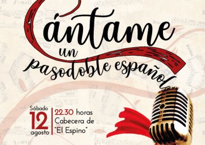 Cántame un pasodoble español
