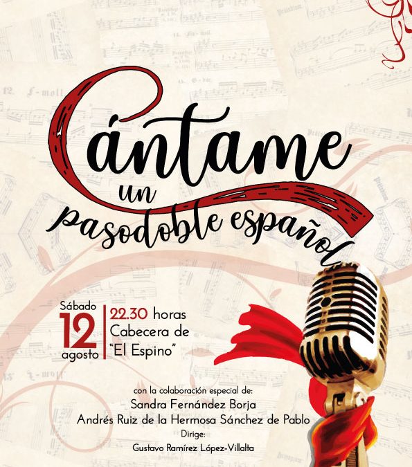 Cántame un pasodoble español